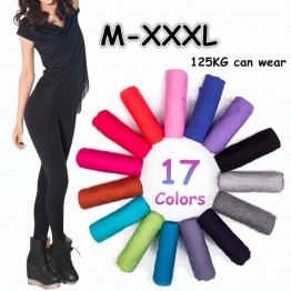 100% Women's fitness Modal Cotton leggings sexy girl leggins plus size elastic gothic women leggings 17 colors leggings