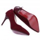 2016 Hot OL Style Sexy Red Bottom Pointed Toe High Thin Heels Shoes For Ladies Brand Women Summer Pumps Shoes