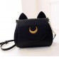 2016 New Summer Limited Sailor Moon Chain Shoulder Bag Ladies Luna Cat PU Leather Handbag Women Messenger Crossbody Small Bag32590932836
