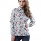 2016 New Women Cotton Blouse Long-sleeve Printed Flowers Shirts Casual Slim Floral Blusas Femininas Camisas Roupas