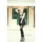 2016 autumn NEW punk gothic rock legging sexy lace splice vestidos femininos american apparel Leggings free shipping1918693914