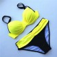 2016 size XL L M S orange pink yellow red classical best girls Bikini women summer Bikini Swimsuit Swimwear sexy swimming suit