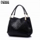 2017 Alligator Leather Women Handbag Bolsas De Couro Fashion Famous Brands Shoulder Bag Black Bag Ladies Bolsas Femininas Sac32287941822