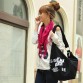 2017 Black Korean Over Shoulder Bags Women Female Irregular Canvas Crossed Body Crossbody Handbags Bag Ladies N Messenger Bags