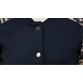 2017 Flower Print Plus big Size Baseball short Jacket Women Round Collar Button Thin Bomber Jackets Long Sleeves girl Coat