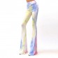 2017 New Fashion Ink Painting Style Women Skinny Flare Trousers Summer Girls Fashion Casual high waist bell bottom Pants32802297333