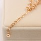 2017 New Fashion Jewelry Gold Chain Jewelry Heart Pendant Multilayer bracelet factory price wholesales bracelets & bangles