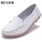 2017 Shoes Woman Genuine Leather Women Shoes Flats Colors footwear Loafers Slip On Women&#39;s Flat Shoes Moccasins Plus Size 118932788101919
