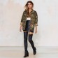 2017 Spring Street Fashion Army Green Camouflage Jacket Women Coats Military Outwear Casual Loose Casaco Feminino