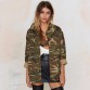 2017 Spring Street Fashion Army Green Camouflage Jacket Women Coats Military Outwear Casual Loose Casaco Feminino