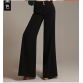 2017 Spring Summer New Middle-Aged Women High Waist Bottoms Sexy Plus Size Casual Wide Leg Pants X12332802903039