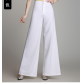 2017 Spring Summer New Middle-Aged Women High Waist Bottoms Sexy Plus Size Casual Wide Leg Pants X123