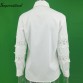 2017 Spring Women Blouses White Puff Sleeve Full Casual Blouse Solid Lace Chiffon Women&#39;s Shirt Blusas Loose Plus size XXXL Tops32806399610