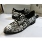 2017 Spring patent Leather Pointed Toe Women Casual Oxford Shoes Print Low heel Loafer Women Flat Shoes