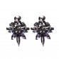 2017 Statement earring Trendy Jewelry Elegant Shiny crystal Stud Earrings For Women Factory Wholesale