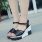 2017 Summer style Women sandals wedge female sandals high platform wedges platform open toe platform casual shoes sandals women