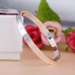 2017 Trendy Rose Gold Silver Bracelet for Women Bangle Lover Bracelet Jewelry Titanium Love Bracelet Bangle Pulseiras 