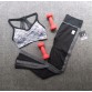 2Pcs Women Yoga Sets sports Fitness Seamless Push Up Bras+Pants Leggings Set Gym Workout Sports Wear for Running Gym 