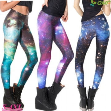 3D Print Space Galaxy Fitness Running Leggins Red Starry Sky Sports Skinny Tights Sexy Harajuku Slim Pencil Pants Women Jeggings32775961614