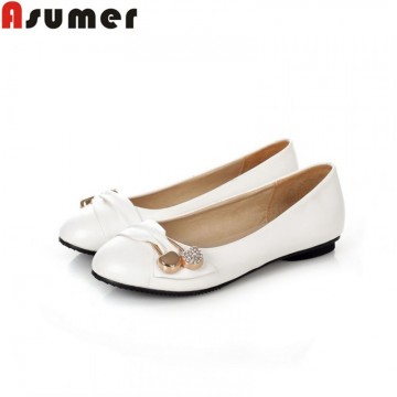 5 Colors  Spring Summer NEW fashion flats white black red pink green women&#39;s flat shoes woman ladies casual female ballet shoes32319848213