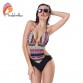 Andzhelika 2017 New One Piece Swimsuit Women Summer Bodysuit Sexy Brazilian Halter Swimwear Vintage Print Swim Suit Bathing Suit32790151053