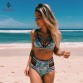 Ariel Sarah Brand 2017 Push Up Bikini  High Waist Swimsuit Swimwear Women Sexy Bikinis Set Floral Swimming Suit for Women Q13432797859819