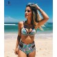 Ariel Sarah Brand 2017 Push Up Bikini  High Waist Swimsuit Swimwear Women Sexy Bikinis Set Floral Swimming Suit for Women Q13432797859819