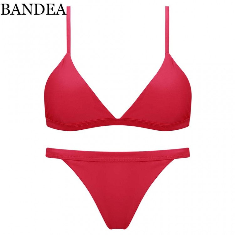 BANDEA brand bikini Sexy Micro Bikinis Women Swimsuit Swimwear Halter ...