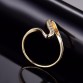 BUDONG 2017 Women Finger Rings Gold-Color Engagement Wedding Rings for Women Cubic Zirconia CZ Vintage Lady Jewelry Bijoux 