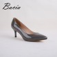 Bacia Full Season Daily Women Shoes Patent Genuine Leather Pumps 6.3cm High Heels Female Office Shoes 36-40size Pink Pumps VA014