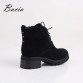 Bacia Sheep Suede Women&#39;s Shoes Wool Fur Plush Winter Boots High Quality Genuine Leather Footwear Ankle Boots Russion Size VE00132702606282