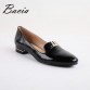 Bacia Wholesale New Popular Round Toe Real Leather Flats Women's vintage Carved Red black Blue Shoes Handmade Casual Shoes VB033