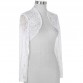Belle Poque Women Jacket 2017 Casual Long Sleeve Cropped Shrug White Black Lace Wedding Boleros Laides Coats Outerwear Plus Size32687962935