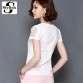 Blusa Lace Blouses Shirts Women Tops Tees 2017 Summer Style White Lace Blouse Cotton Elegant S-3XL Plus Size Shirts Woman Cloth