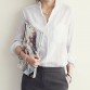 Chemisier Femme Womens Tops Fashion 2016 Autumn Linen White Shirt Women Long Sleeve Blouse Korean Woman Clothes Roupas Femininas
