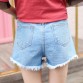 FANTASYONE Mini Shorts Sexy Ripped Short Jeans Female 2017 Summer Blue Hole Hot Shorts Low Waist Denim Shorts Women Bottoms XL32805456429