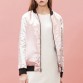 Fashion 2017 Autumn Vintage Embroidered Bomber Jacket Women basic coats Both Sides Jackets Winter Pilots Outerwear