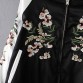 Fashion 2017 Autumn Vintage Embroidered Bomber Jacket Women basic coats Both Sides Jackets Winter Pilots Outerwear