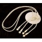 Fashion Simulated Pearl Jewelry Necklace for Women Choker Long Statement Necklace 2017 Colares Femininos Bijuterias Collar