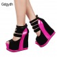 Gdgydh Hot Sale New Summer Shoes Woman Sexy Ultra High Heels Female Sandals Platform Wedges Open Toe Women Shoes Princess Shoes1788063771