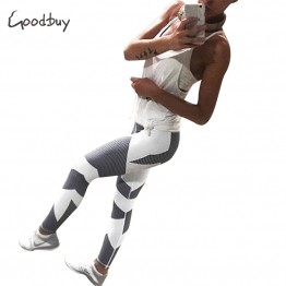 Goodbuy 2016 Women's Leggings Patchwork Fitness American UAE Legging Jeggings Work Out Cotton Women Lady Pants Elastic Leggins