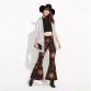 HDY Haoduoyi 2017 Autumn Fashion Women Silver Sequined Coats Turn-down Collar Long Sleeve Outwears Cardigan Jackets32253901104