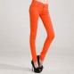HEE GRAND New Autumn Fashion Pencil Jeans Woman Candy Colored Mid Waist Full Length Zipper Slim Fit Skinny Women Pants WKP004