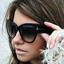 HapiGOO Fashion Vintage Oversize Cat Eye Sunglasses Women Brand Designer Sun Glasses Female Retro Big Mirror Ladies Eyewear 