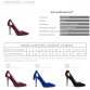 High heels shoes woman 2017 Genuine suede leather women Pumps Thin Spike Heel Pointed Toe Spring Free shippinng BASSIRIANA32781391303