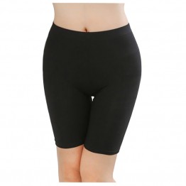 Hot Sale Ladies Knee-Length Short Leggings Under Skirts,  Comfortable Lightweight Bamboo Underpants for Summer 3 Sizes