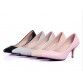 Hot Sales Full Season Daily Women Pumps  7cm High Heels Genuine Leather Classic Office Shoes Size 34-40