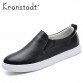 Kronstadt High Quality Women Sliver shoes Leather Loafers Casual Flats Shoes Ladies Slip On Female Shoes Moccasins Slipony Shoes32802445356