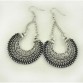 LOVBEAFAS 2017 Fashion Boho Long Drop Earrings For Women Jewelry Vintage Silver Earrings Power Bohemian Rope Wrap Earrings