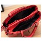 Luxury Women Leather Handbag Red Retro Vintage Bag Designer Handbags High Quality Famous Brand Tote Shoulder Ladies Hand Bag 703
